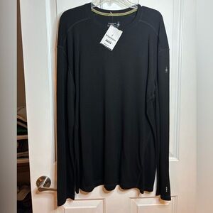 NWT Smartwool Men's Base-layer Long Sleeve merino wool size XXL